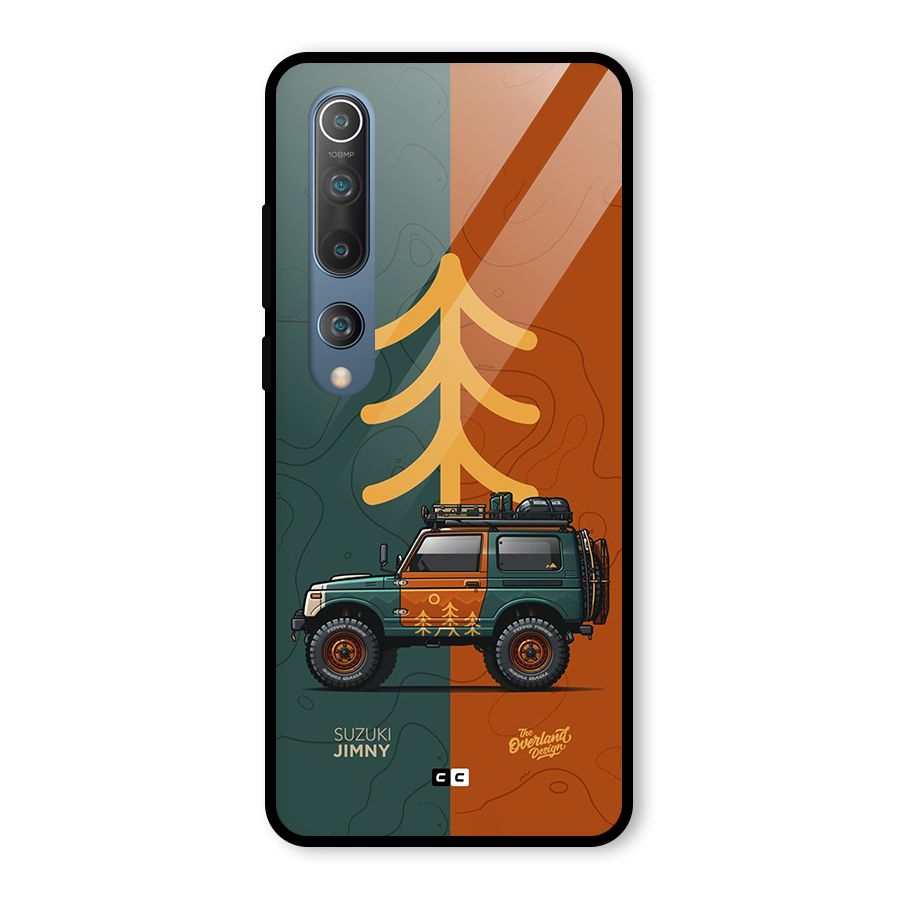 Amazing Defence Car Glass Back Case for Mi 10