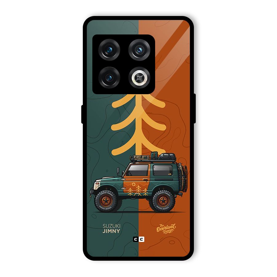 Amazing Defence Car Glass Back Case for OnePlus 10 Pro 5G
