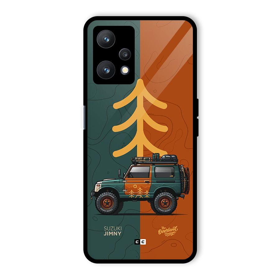Amazing Defence Car Glass Back Case for Realme 9 Pro 5G