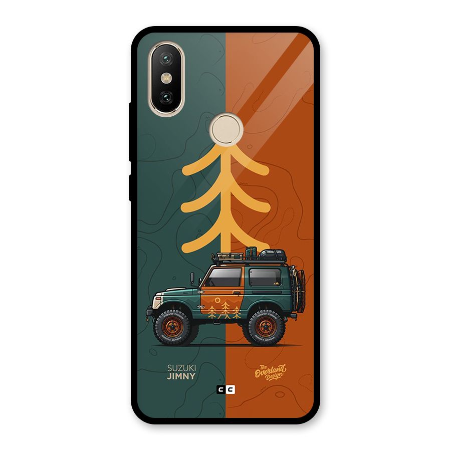 Amazing Defence Car Glass Back Case for Redmi A1