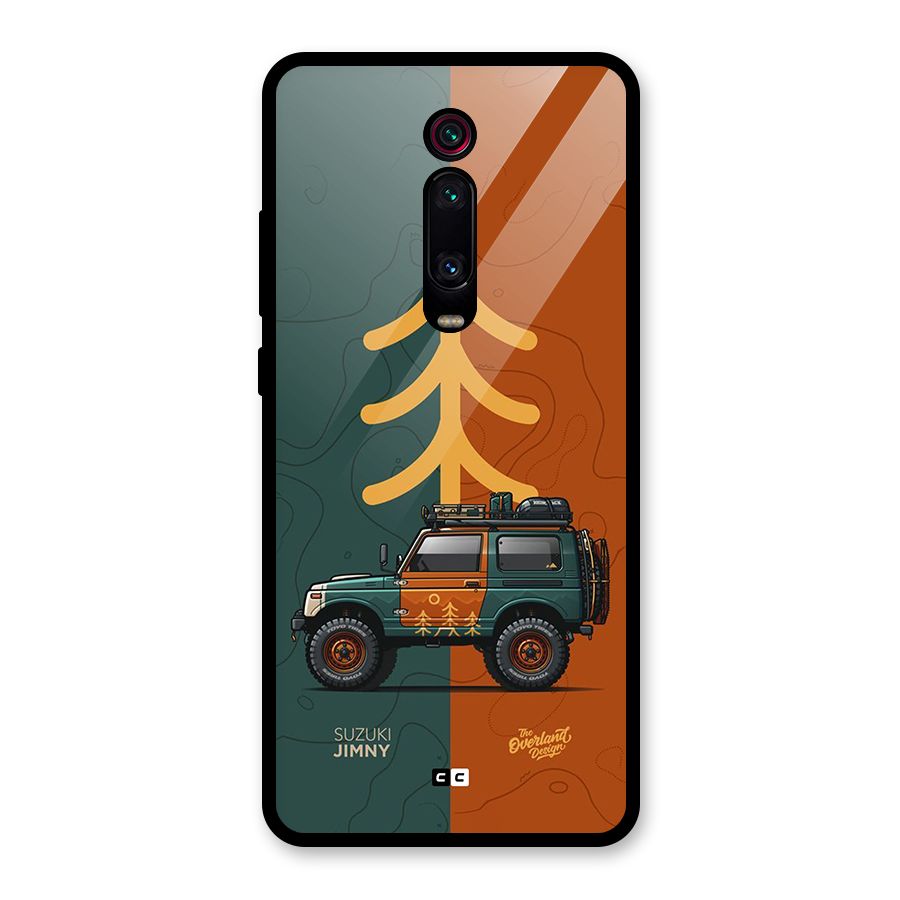 Amazing Defence Car Glass Back Case for Redmi K20 Pro
