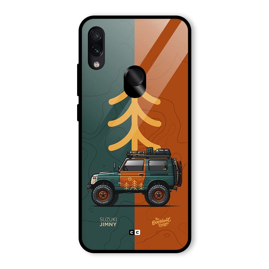 Amazing Defence Car Glass Back Case for Redmi Note 7 Pro
