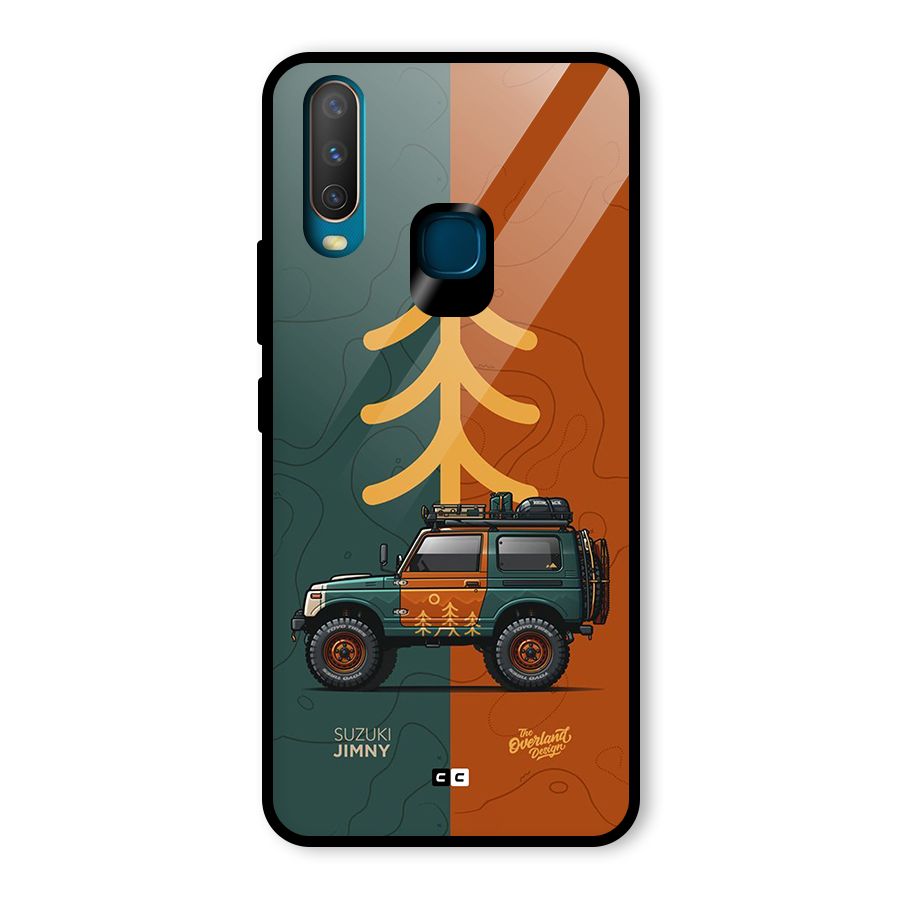 Amazing Defence Car Glass Back Case for Vivo U10