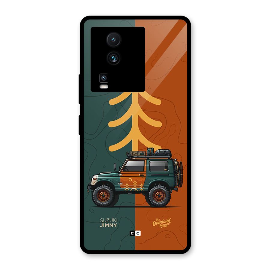 Amazing Defence Car Glass Back Case for Vivo iQOO Neo 7 Pro