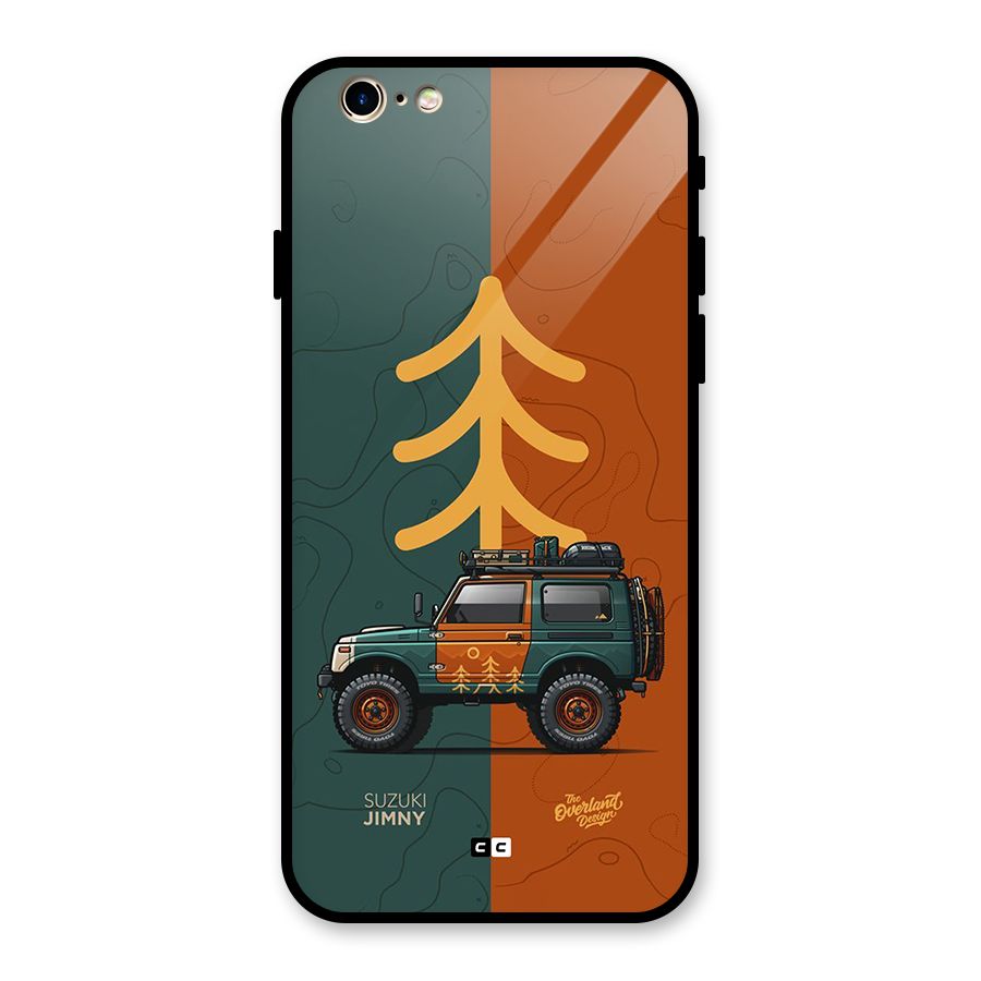 Amazing Defence Car Glass Back Case for iPhone 6 6S