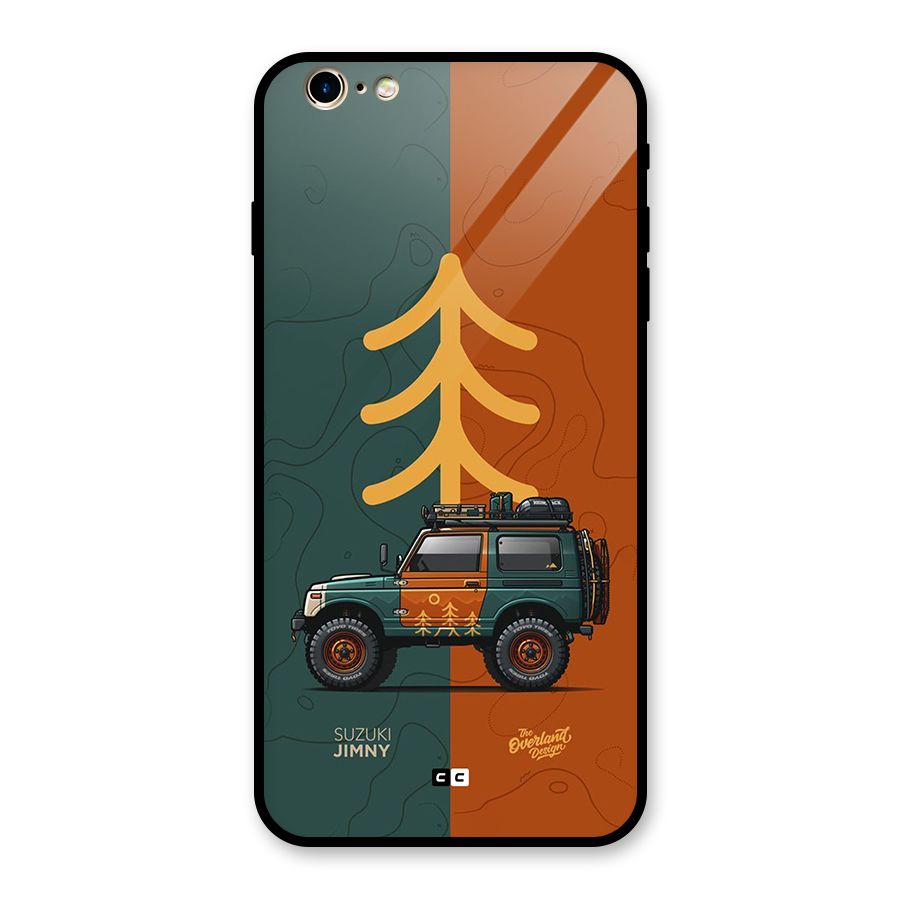 Amazing Defence Car Glass Back Case for iPhone 6 Plus 6S Plus