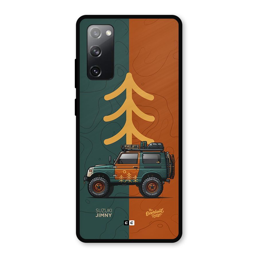 Amazing Defence Car Metal Back Case for Galaxy S20 FE 5G