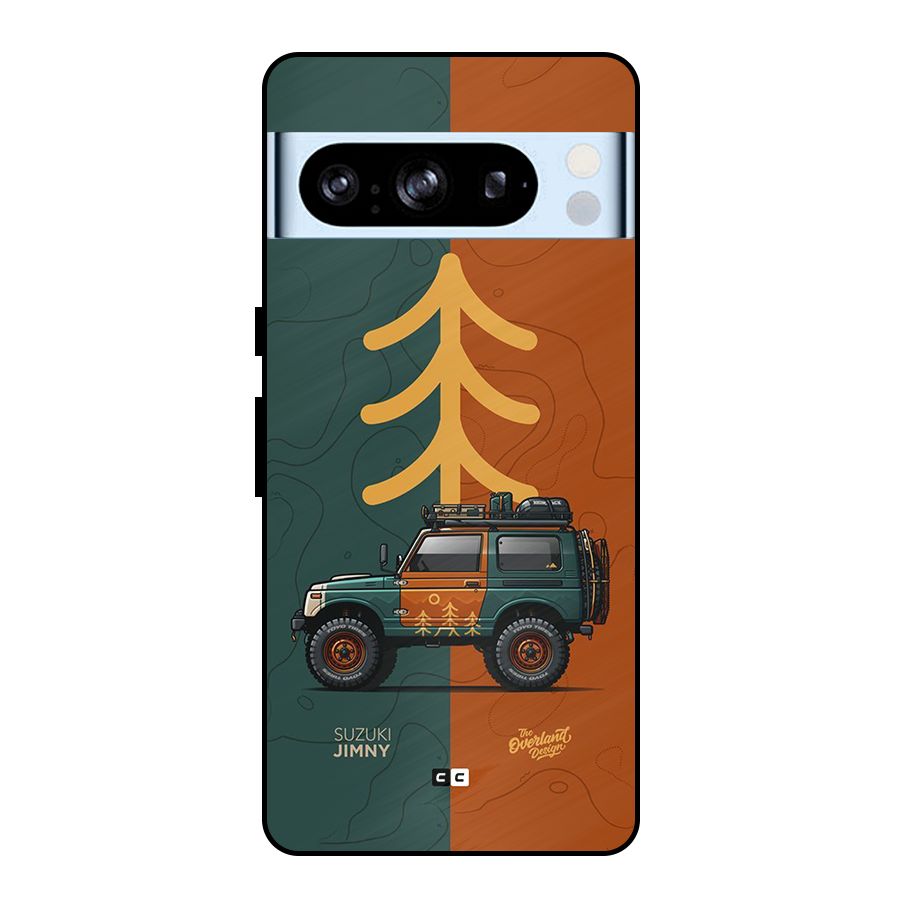 Amazing Defence Car Metal Back Case for Google Pixel 8 Pro