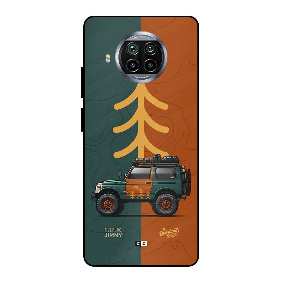 Amazing Defence Car Metal Back Case for Mi 10i