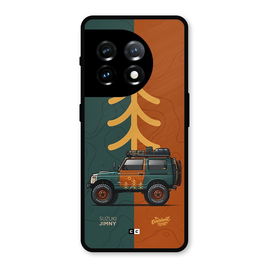 Amazing Defence Car Metal Back Case for OnePlus 11