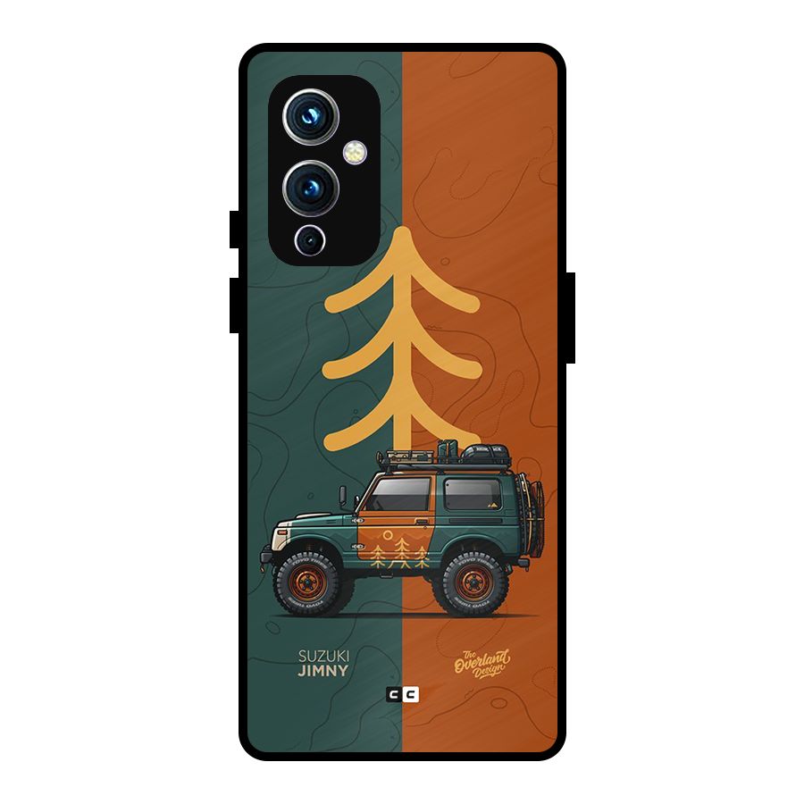Amazing Defence Car Metal Back Case for OnePlus 9