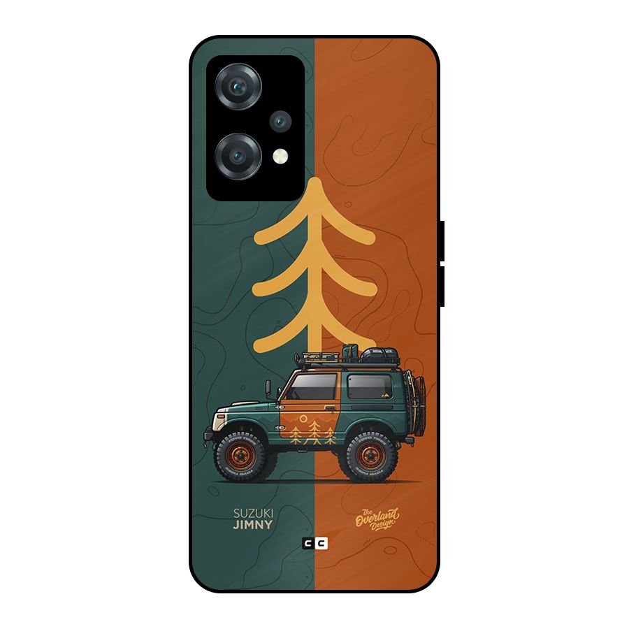 Amazing Defence Car Metal Back Case for OnePlus Nord CE 2 Lite 5G