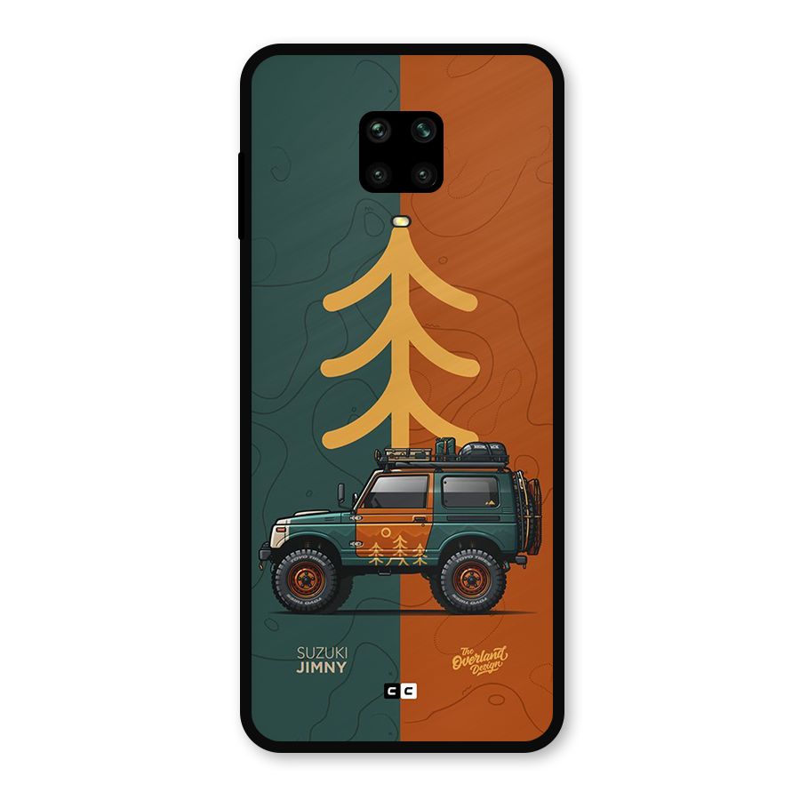 Amazing Defence Car Metal Back Case for Poco M2