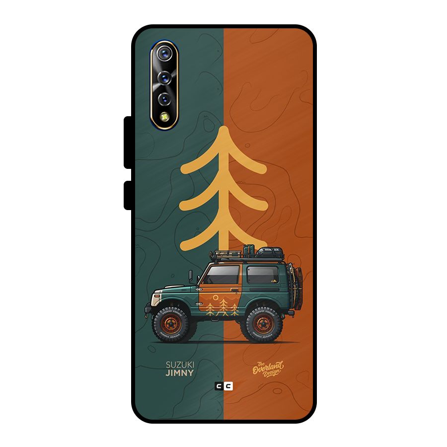 Amazing Defence Car Metal Back Case for Vivo S1