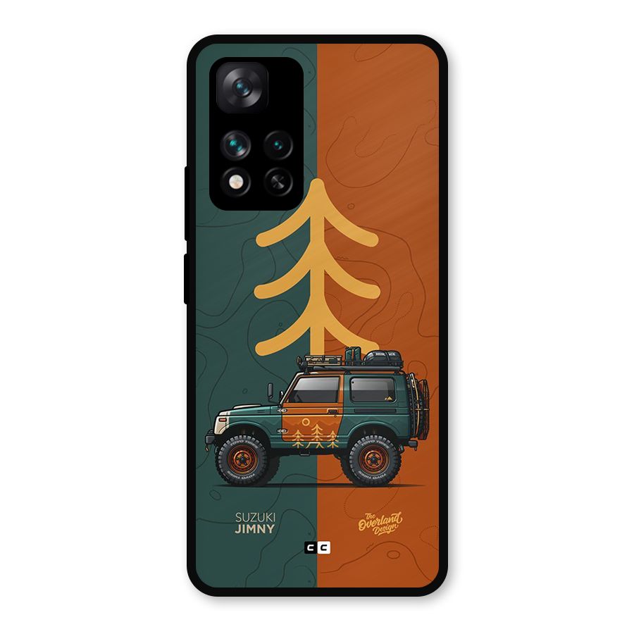 Amazing Defence Car Metal Back Case for Xiaomi 11i Hypercharge 5G