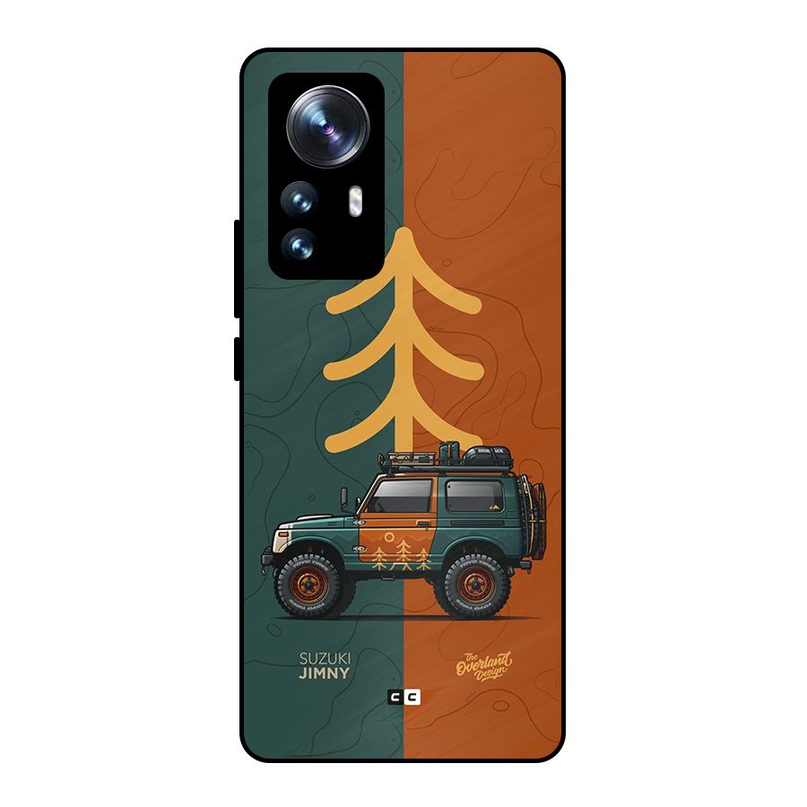 Amazing Defence Car Metal Back Case for Xiaomi 12 Pro