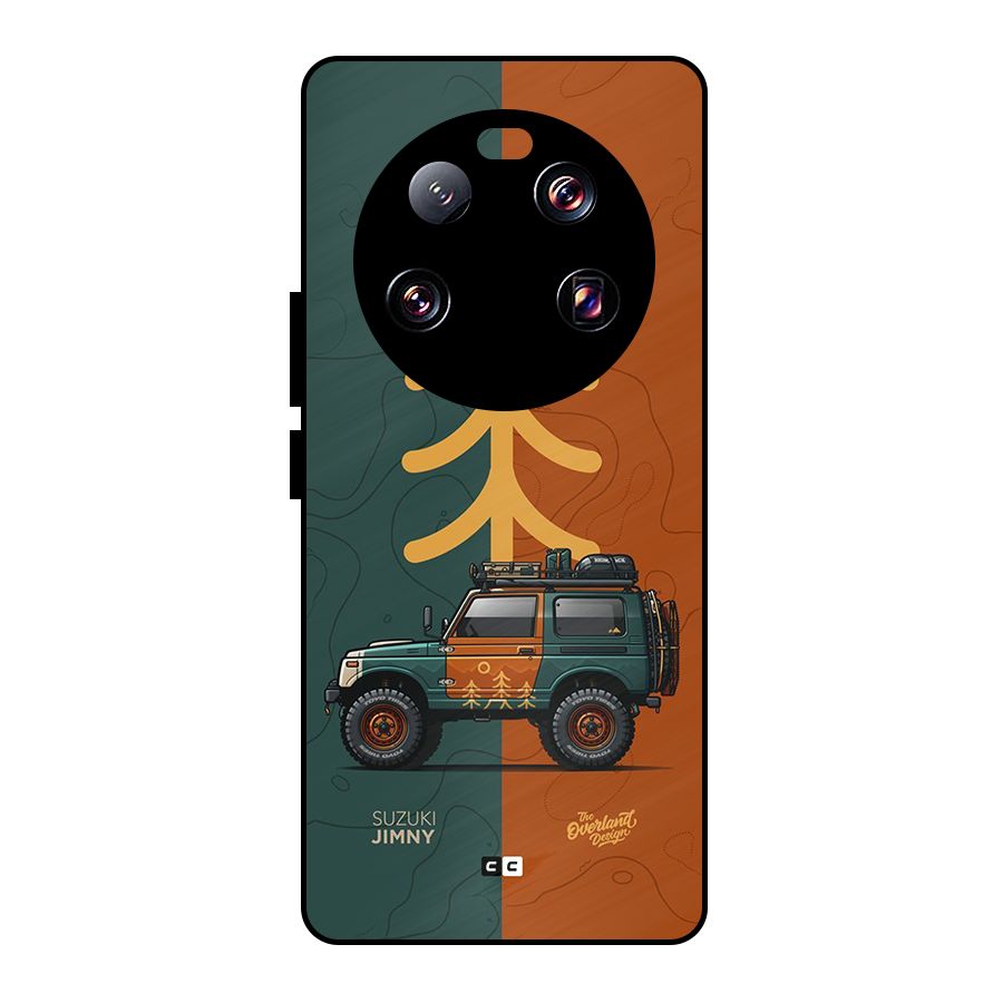 Amazing Defence Car Metal Back Case for Xiaomi 13 Ultra