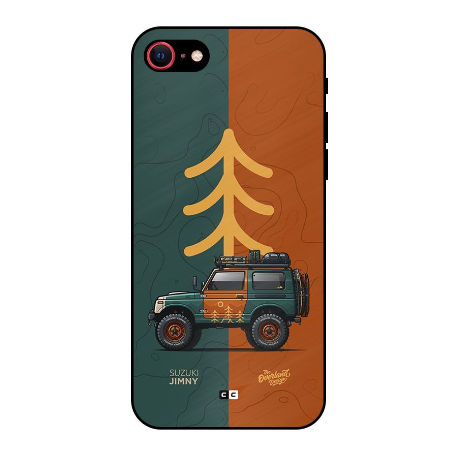Amazing Defence Car Metal Back Case for iPhone 7