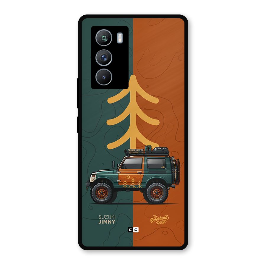 Amazing Defence Car Metal Back Case for iQOO 9 SE