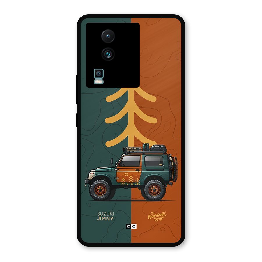 Amazing Defence Car Metal Back Case for iQOO Neo 7