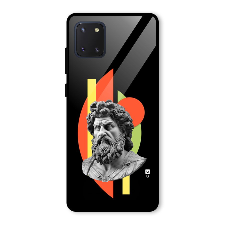 Amazing Geometry Glass Back Case for Galaxy Note 10 Lite