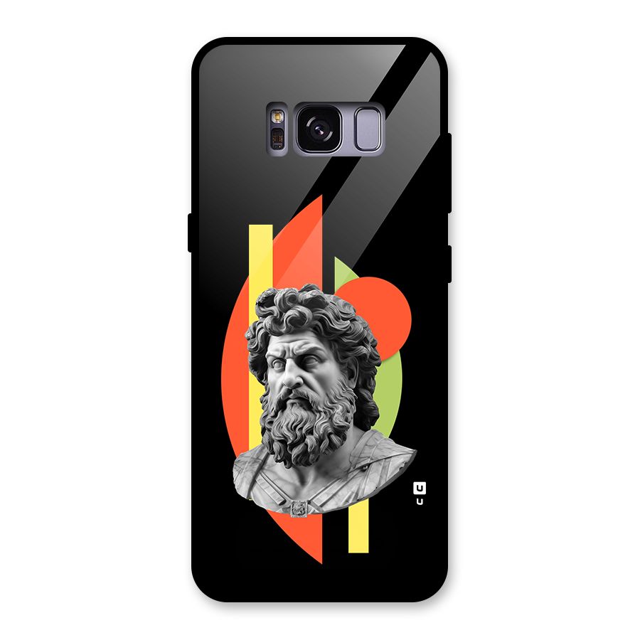 Amazing Geometry Glass Back Case for Galaxy S8