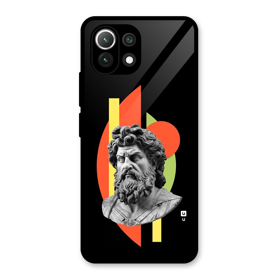 Amazing Geometry Glass Back Case for Mi 11 Lite NE 5G