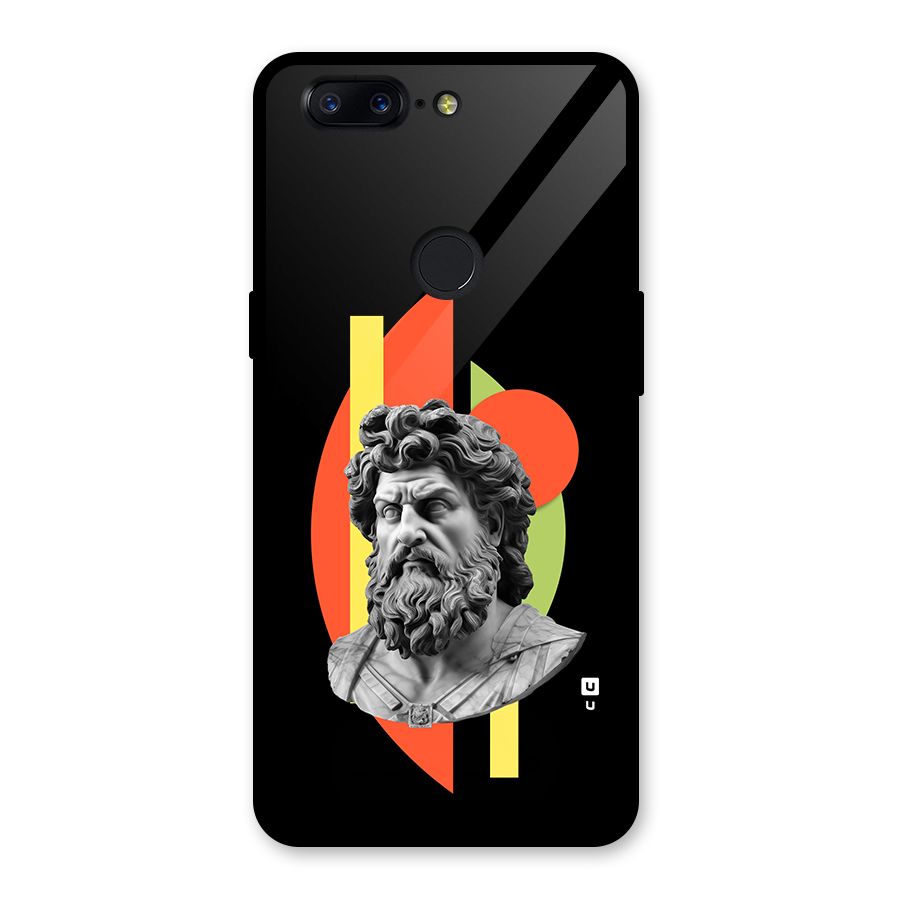Amazing Geometry Glass Back Case for OnePlus 5T