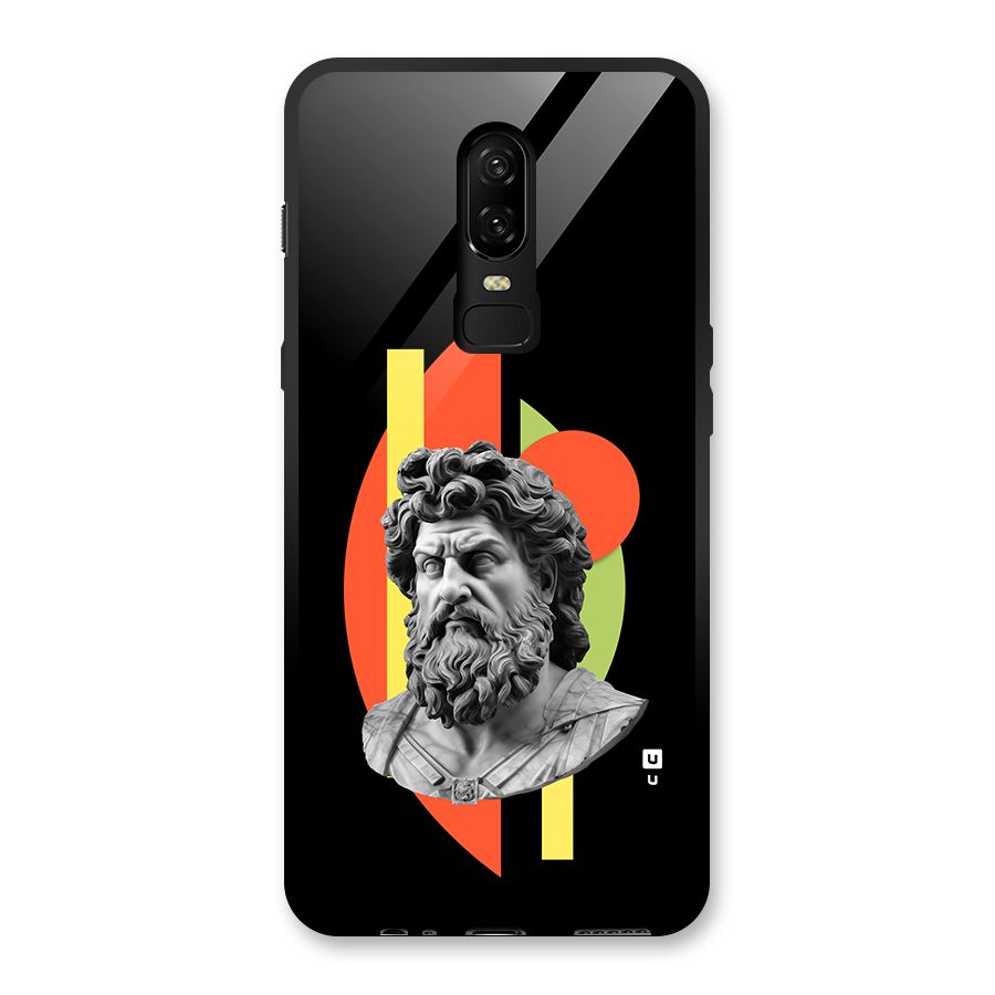 Amazing Geometry Glass Back Case for OnePlus 6