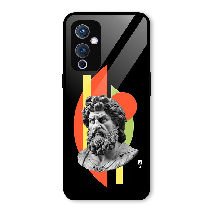 Amazing Geometry Glass Back Case for OnePlus 9