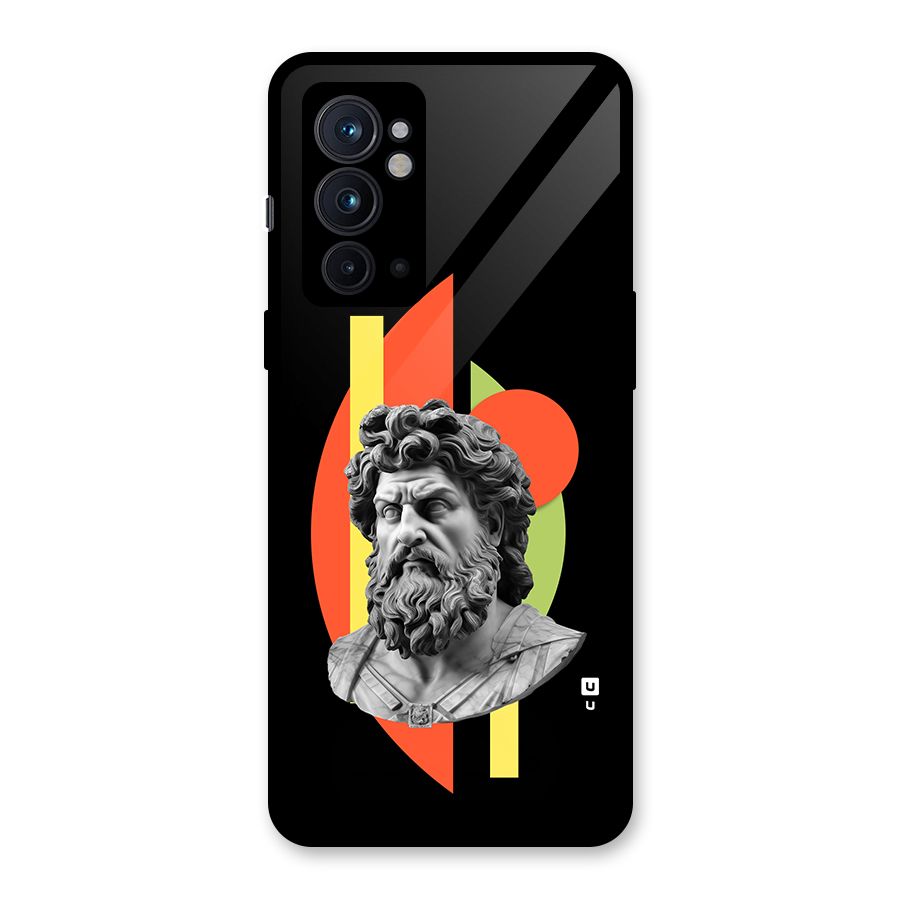 Amazing Geometry Glass Back Case for OnePlus 9RT 5G