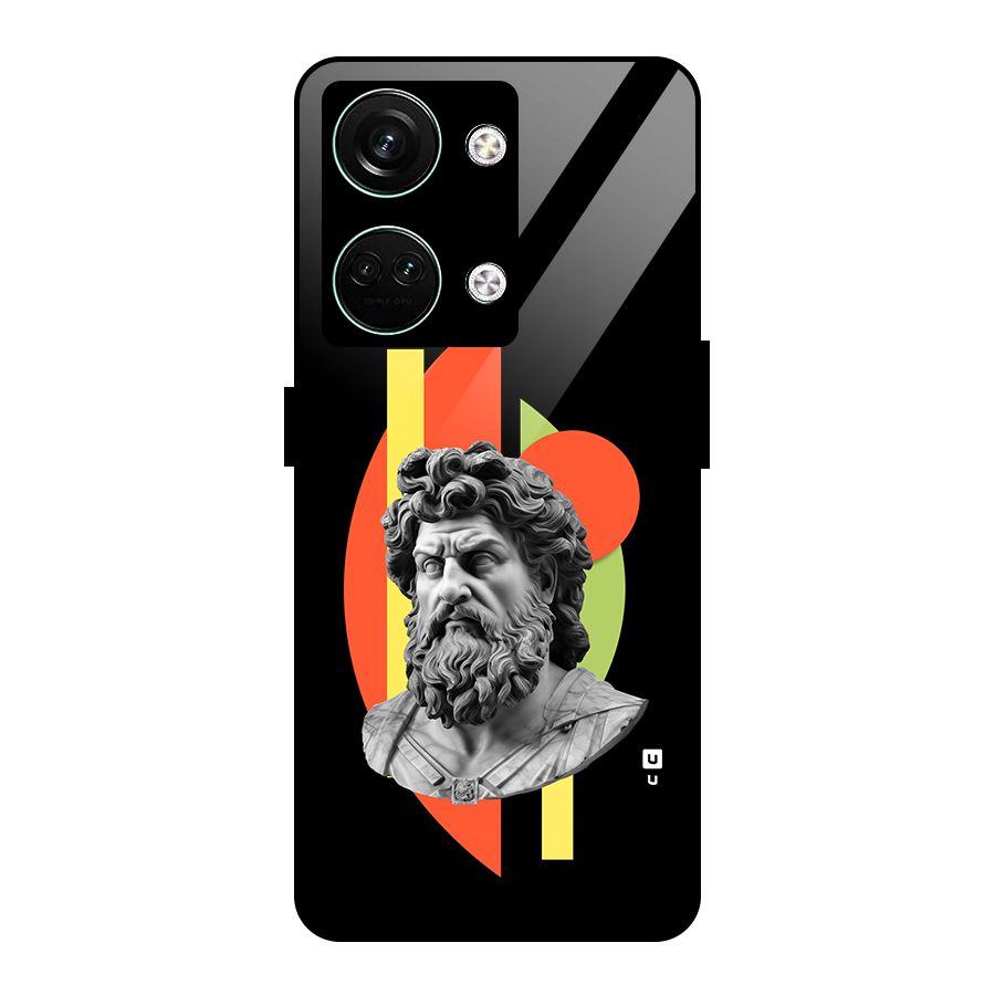 Amazing Geometry Glass Back Case for Oneplus Nord 3