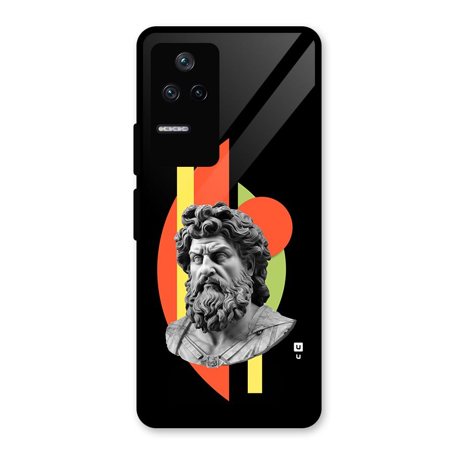 Amazing Geometry Glass Back Case for Poco F4 5G