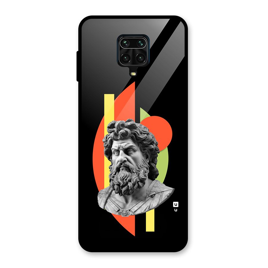 Amazing Geometry Glass Back Case for Poco M2 Pro