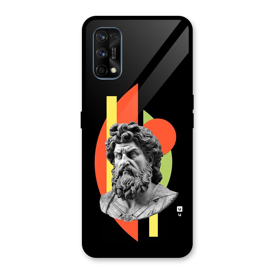 Amazing Geometry Glass Back Case for Realme 7 Pro