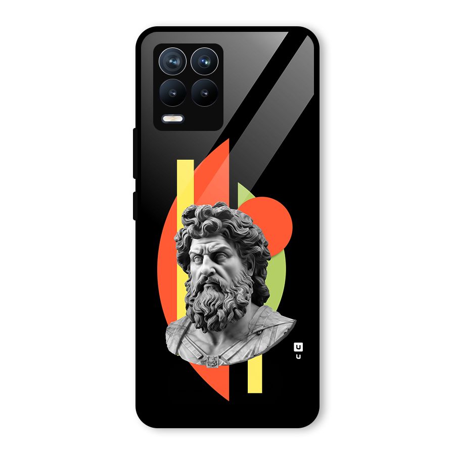 Amazing Geometry Glass Back Case for Realme 8
