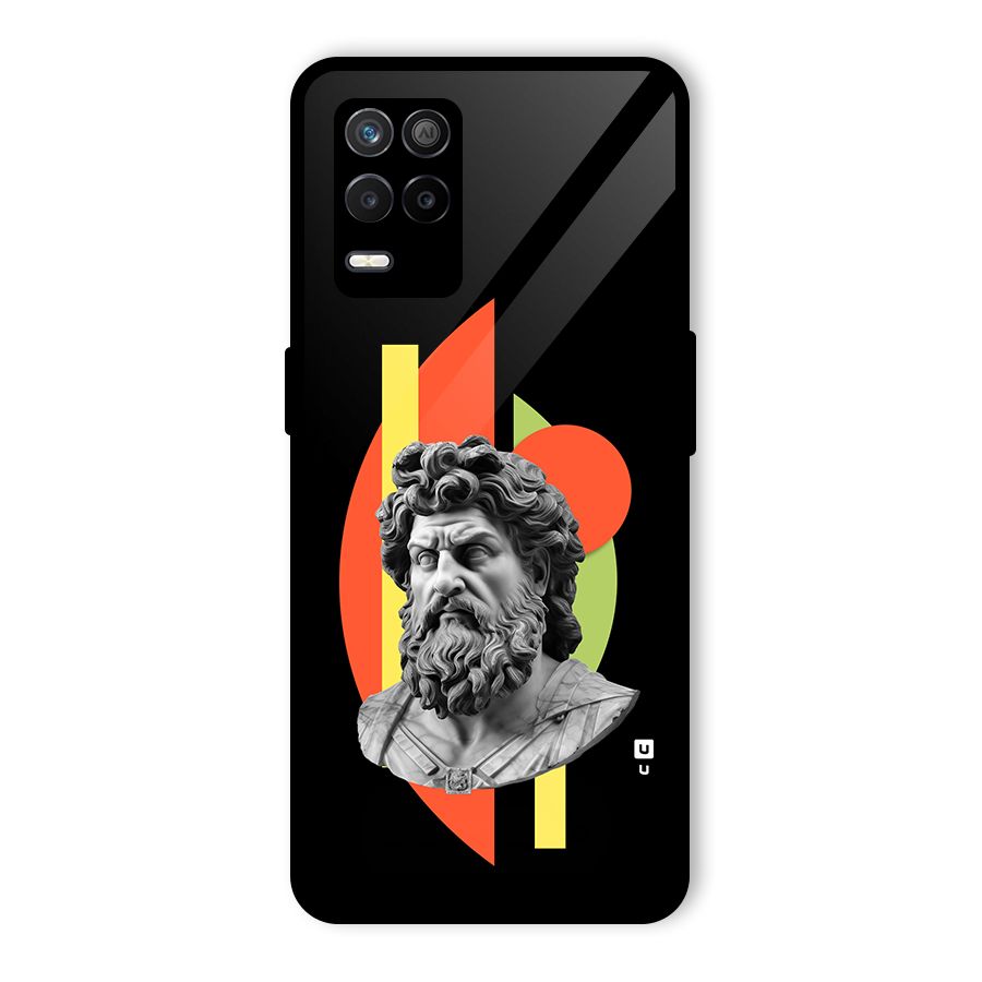 Amazing Geometry Glass Back Case for Realme 8 5G