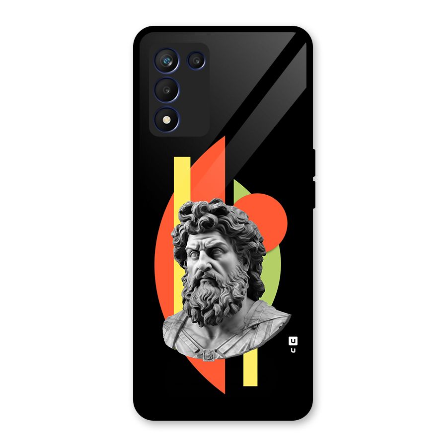 Amazing Geometry Glass Back Case for Realme 9 5G Speed