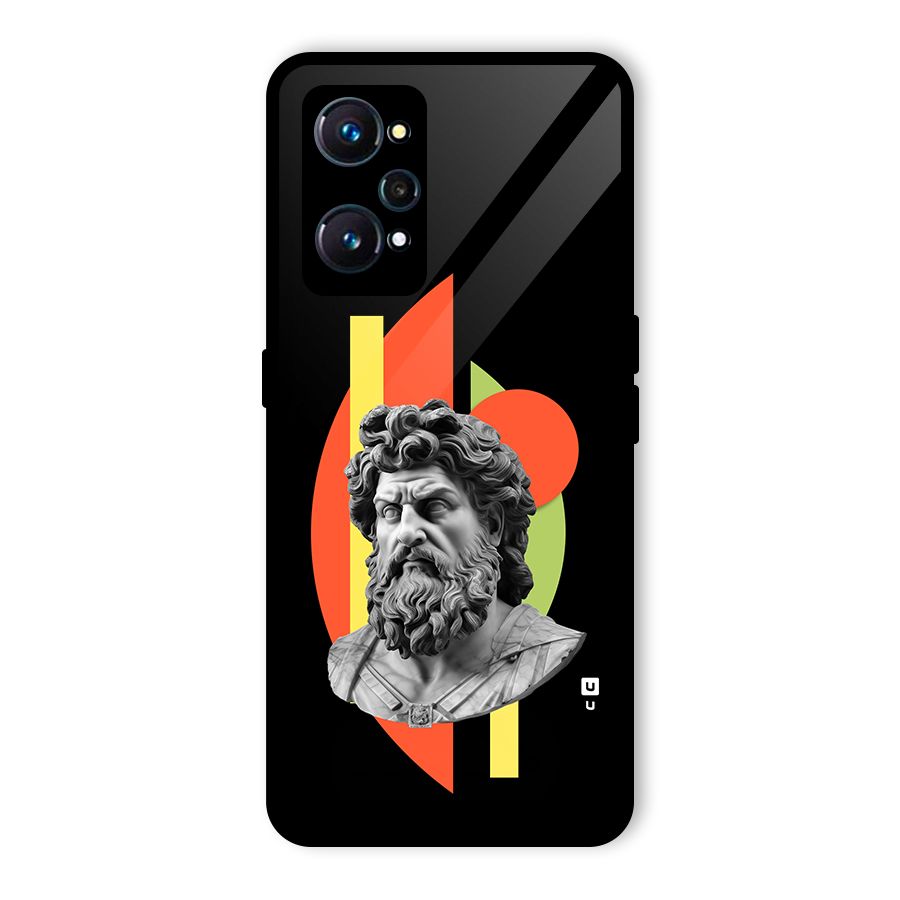 Amazing Geometry Glass Back Case for Realme GT 2