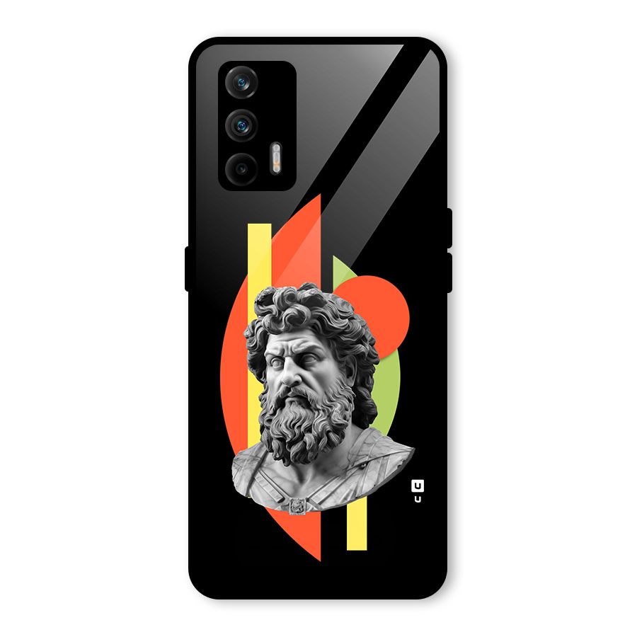 Amazing Geometry Glass Back Case for Realme GT 5G