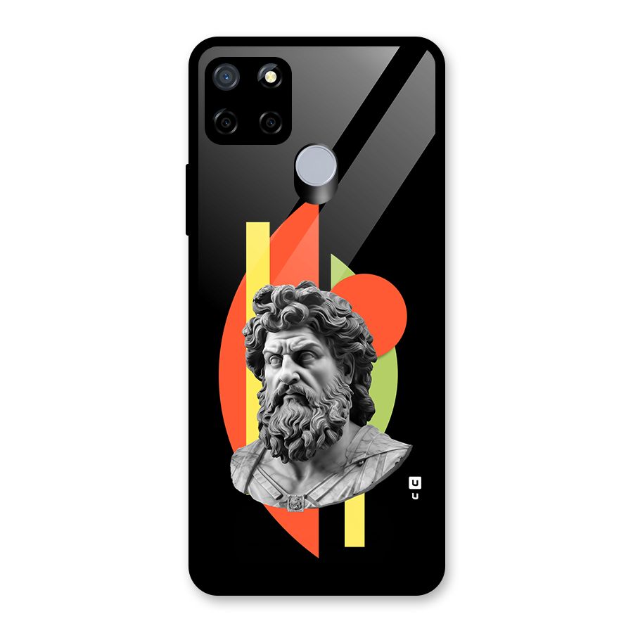 Amazing Geometry Glass Back Case for Realme Narzo 20