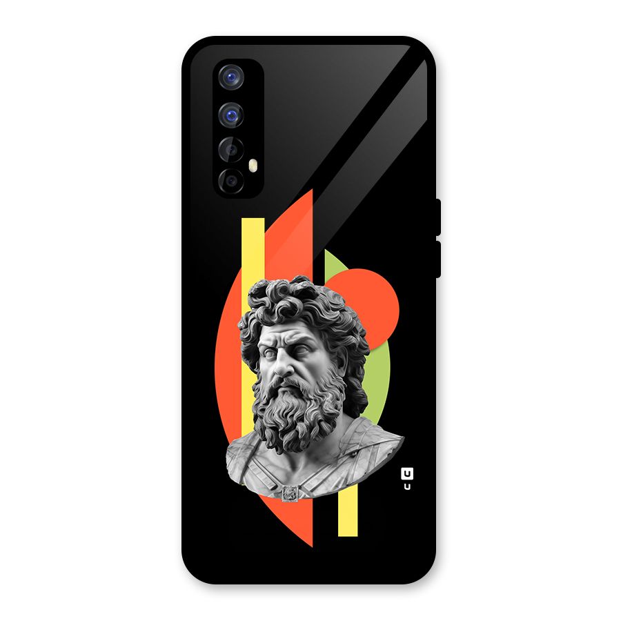 Amazing Geometry Glass Back Case for Realme Narzo 20 Pro