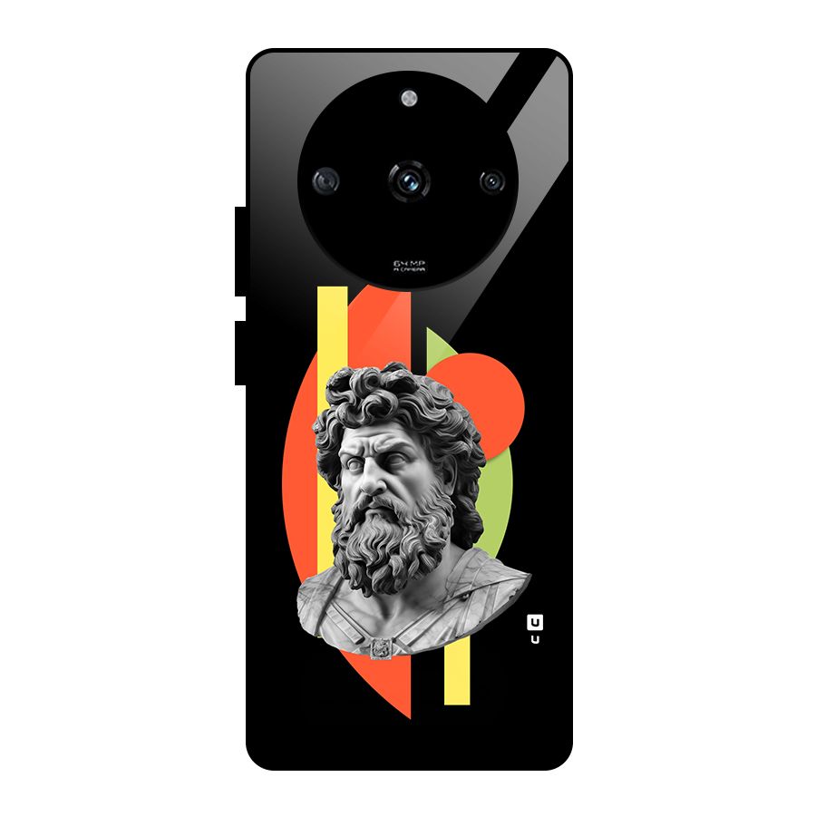 Amazing Geometry Glass Back Case for Realme Narzo 60 5G