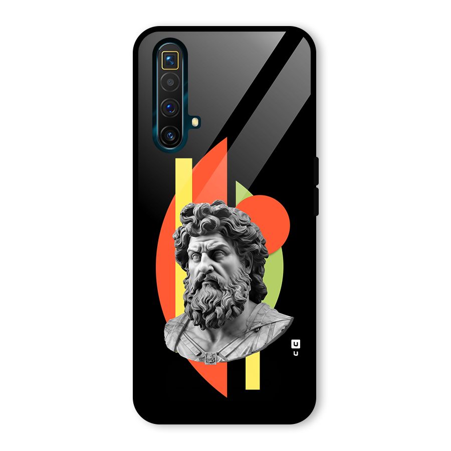 Amazing Geometry Glass Back Case for Realme X3