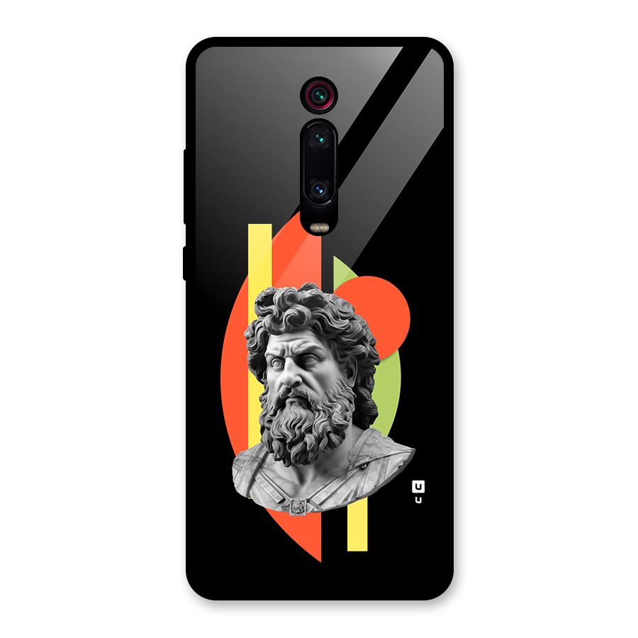 Amazing Geometry Glass Back Case for Redmi K20