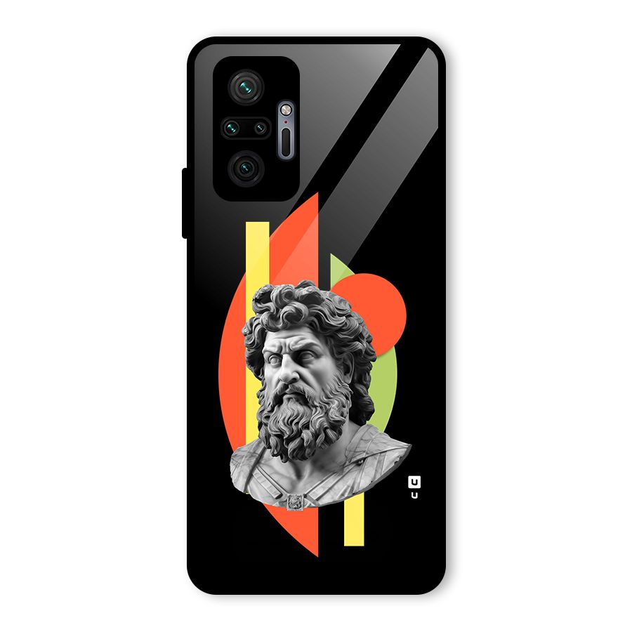 Amazing Geometry Glass Back Case for Redmi Note 10 Pro Max