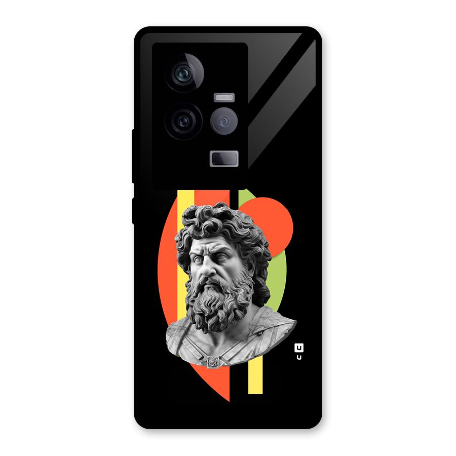 Amazing Geometry Glass Back Case for Vivo iQOO 11 5G