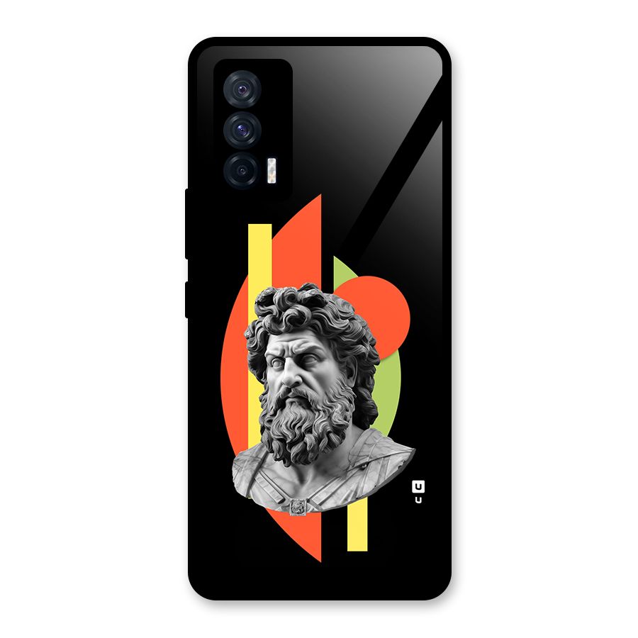 Amazing Geometry Glass Back Case for Vivo iQOO 7 5G