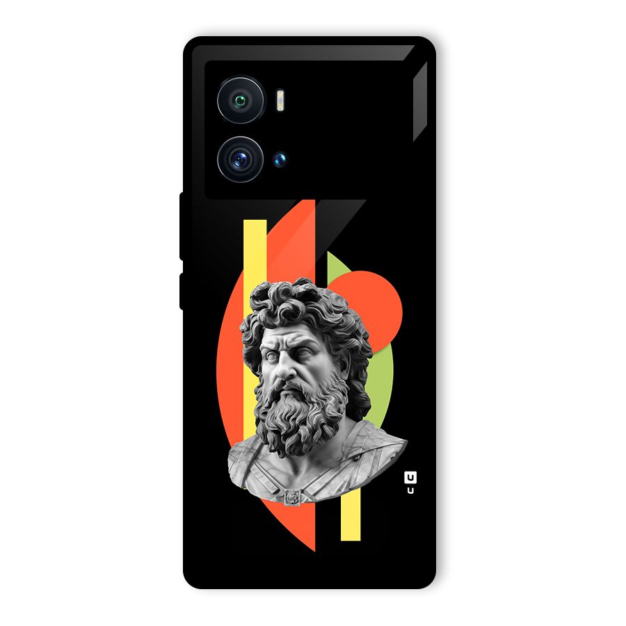 Amazing Geometry Glass Back Case for Vivo iQOO 9 Pro
