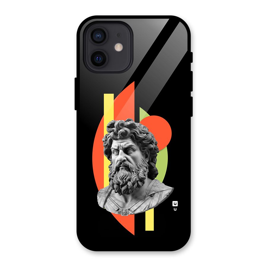 Amazing Geometry Glass Back Case for iPhone 12